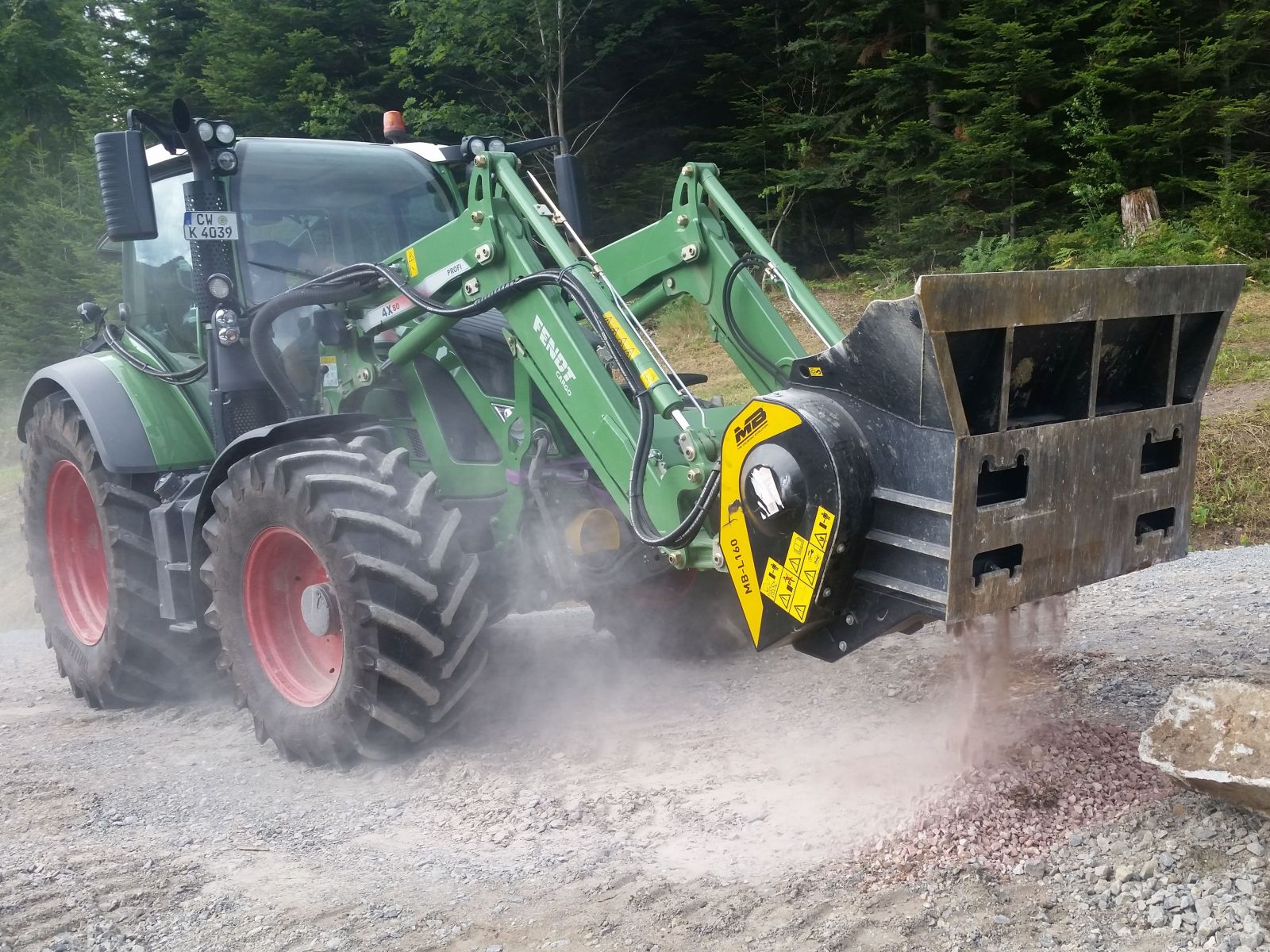 Godet concasseur MB Crusher