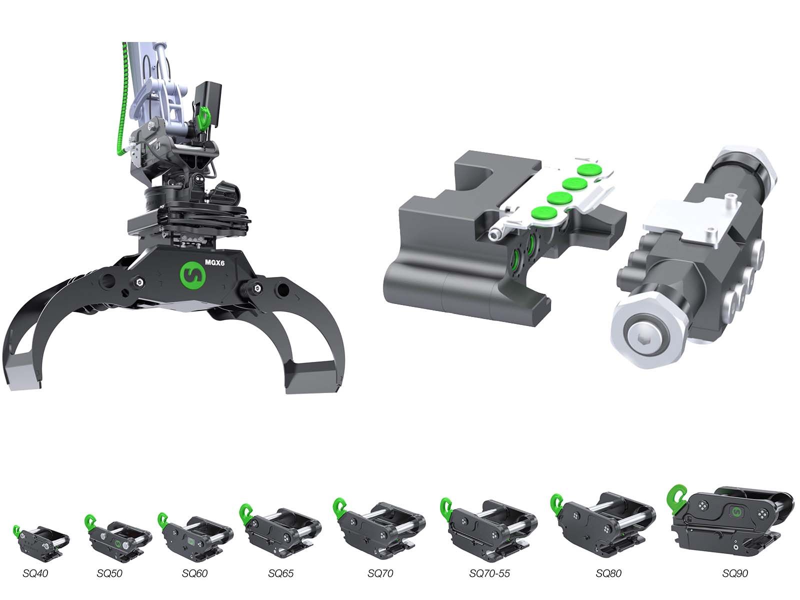 Steelwrist SQ40 Schnellwechsler